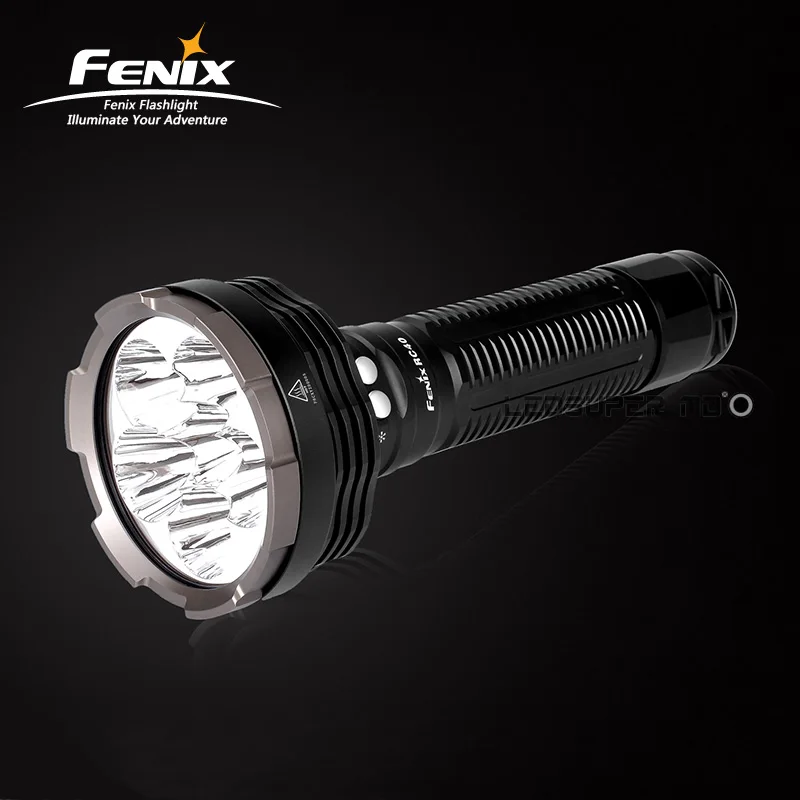 6000 Lumens Ultra-high Output Fenix RC40 Handheld Searchlight / U2 LED Flashlight with 7800 mAh Li-ion Battery