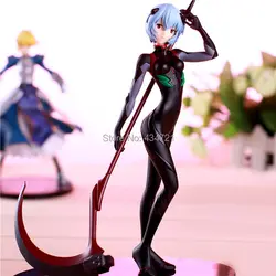 Новое поступление классический аниме Neon Genesis evagelion восстановить из EVA Rei Ayanami пикантные битва косой 8.5 "ПВХ Рисунок Игрушечные лошадки Новый