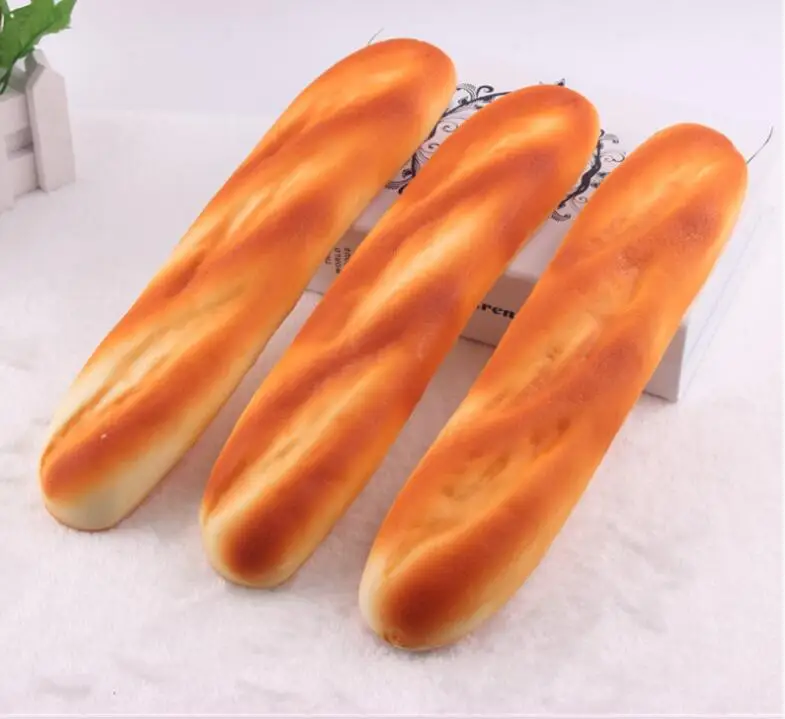 Большая обезьяна Jumbo 28 см мягкая мятая буханка мягкие французские Багеты мягкий