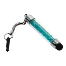 Емкостный кристаллический стилус Сенсорный экран ручка для iPhone для i Pad воздуха 5th планшет для samsung Galaxy для xiaomi Телефоны 10 шт