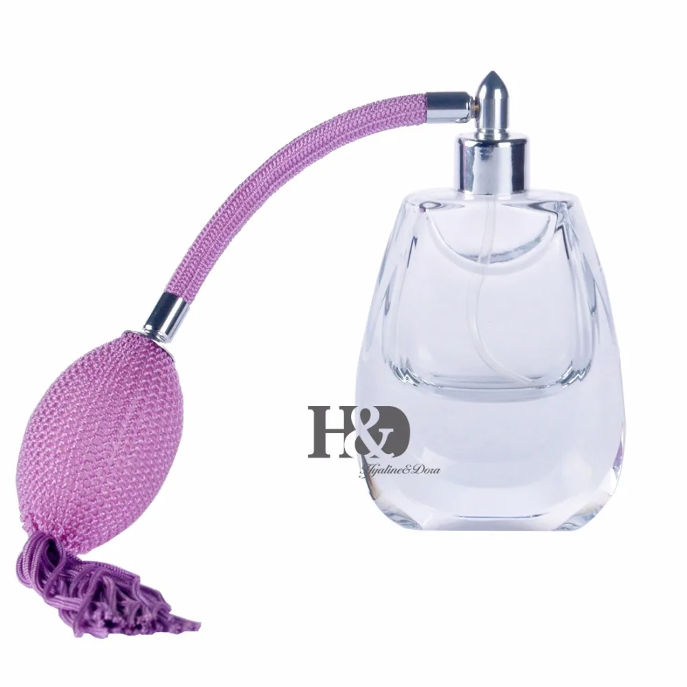 Free shipping Crystal Art Deco Cutting Style Perfume Spray Bottle