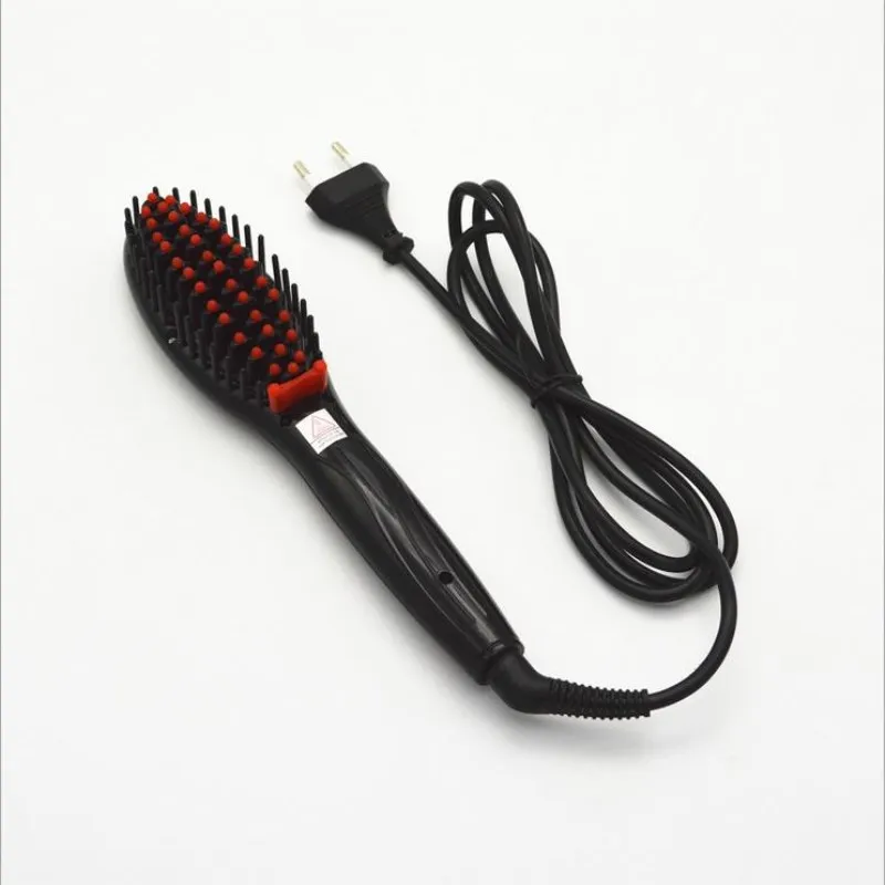 2017 1PC Hot Sale Hair Straightener Brush Comb Iron Electric Smooth