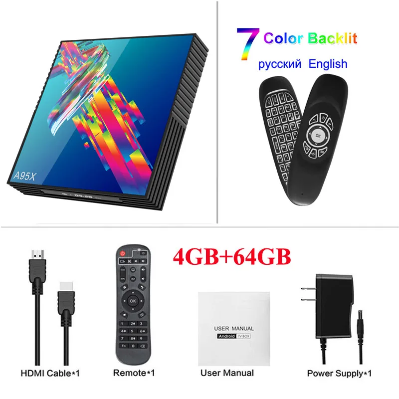 A95X R3 медиаплеер Android 9,0 Smart tv Box 4GB 32GB 4K RK3318 2,4G/5 GHz Wifi USB3.0 4K 4GB 64GB Google Play Netflix Youtube - Цвет: 4GB 64GB C120