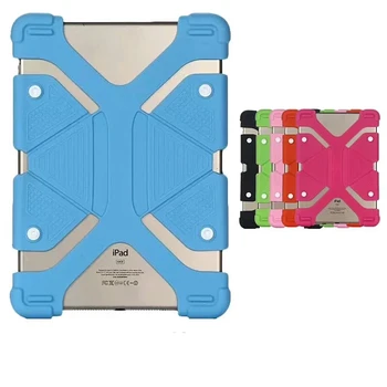 

Universal 8.9-12 Inch Soft Silicone Protection Shockproof Flexible Case With Buttons For iPad/Samsung/Huawei/Xiaomi Tablet Case