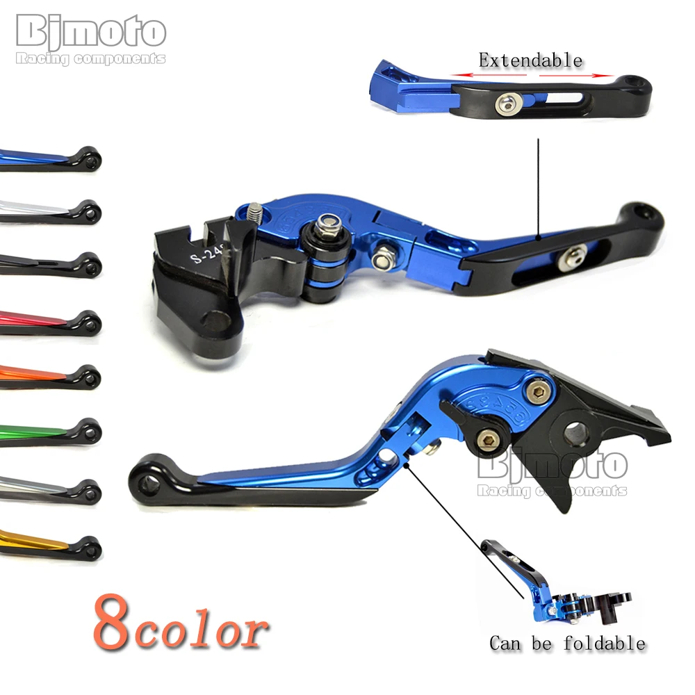 Embrague de freno BJMOTO palancas CNC frenos de motocicleta para Yamaha MT07/FZ07 MT09/SR/FZ09 2014-2018 FJ09/MT09 rastreador FZ10/MT10 2016-2018