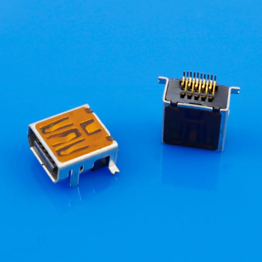 JCD 10pin короткий тип мини USB Разъем гнездо Тип B 10 Pin SMT SMD DIP разъем|usb jack female|female mini usbusb