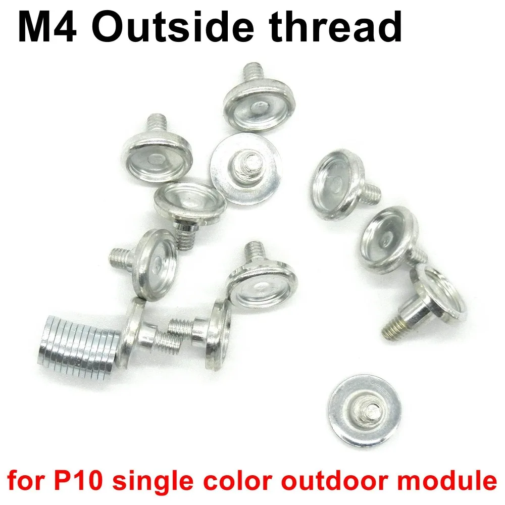 

M4 Outside thread Magnet screw for p10 outdoor led screen display module Panel magnetic column Cylinder