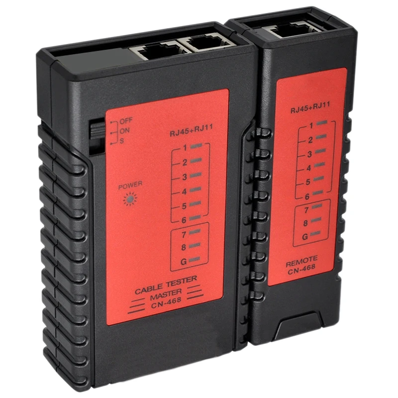 

Ethernet Cable Tester Rj45 Rj11 Rj12 Cat5E Cat6 Lan Cable Tester Network Test Tools Check For Utp/Stp Network Cable