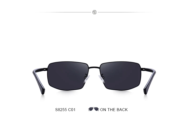 MERRYS, дизайнерские мужские классические солнцезащитные очки, мужские HD поляризационные, прямоугольной формы, солнцезащитные очки для вождения TR90, защита от уф400 лучей, S8255