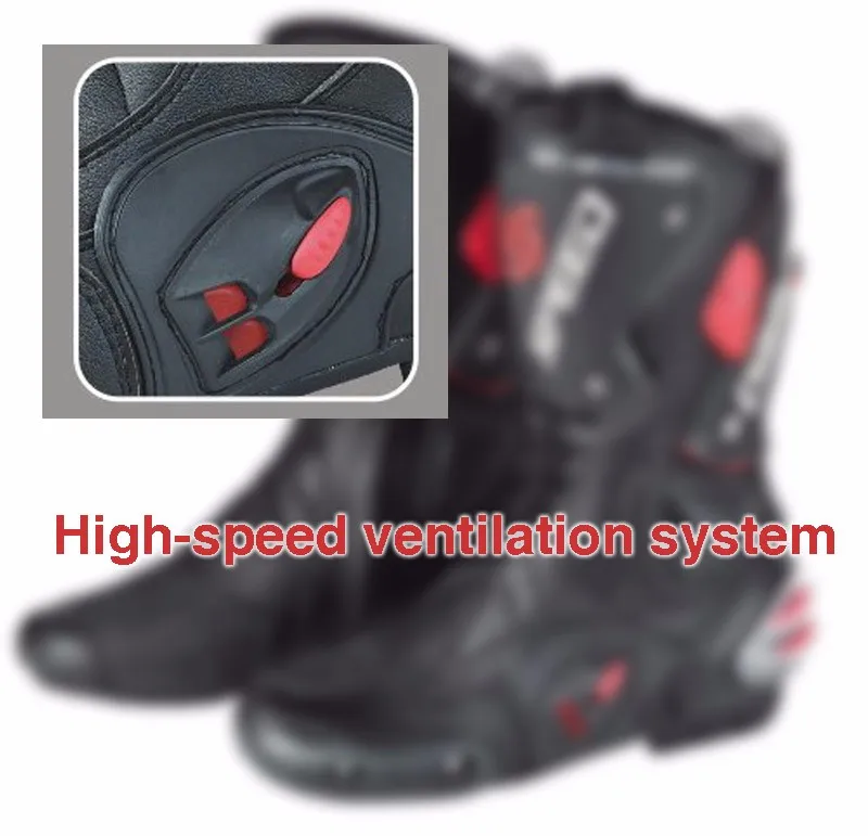 Motorcycle boots outdoor racing boots Pro Biker SPEED Racing Boots Motocross Boots drop resistance B1001