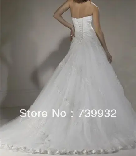 White/Ivory Lace Wedding Dress Cap Sleeves Bridal Ball Gown 4 6-8-10-12-14-16+++ White/Ivory Lace Wedding Dress Cap Sleeves Bridal Ball Gown 4 6-8-10-12-14-16+++