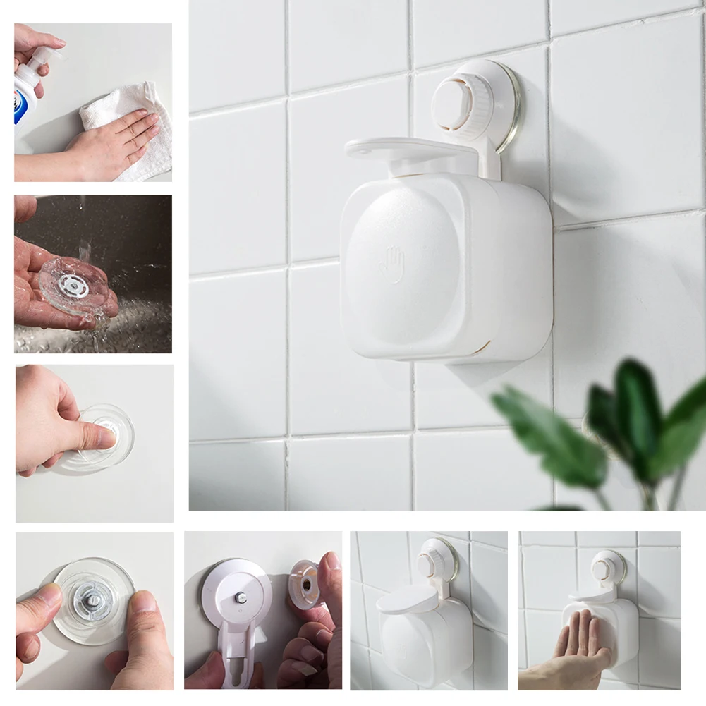 Ванная комната настенный гель для душа для тела лосьон шампунь дозатор жидкого Пресс дозатор для жидкого мыла Ванная комната аксессуар