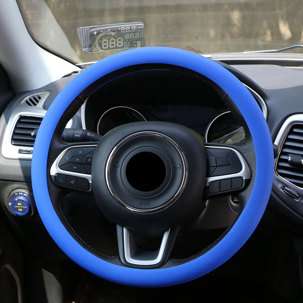 

3 Colors Environmental Silicone Car Steering Wheel Protection Cover for Ford Focus 2 For New Focus 3 4 2009-2016 2017 2018 Acc.