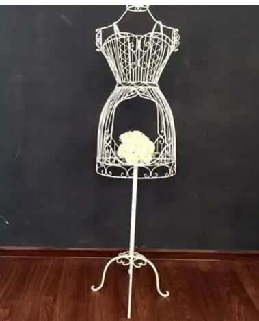European Style Iron Art Women S Wear Model Frame Wedding Dress