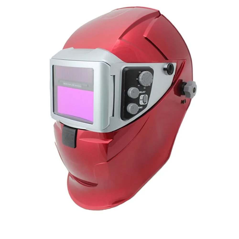 Welding Helmet SERVORE 5000X-SLIDE Red Auto Darkening Shade #9-13 kor
