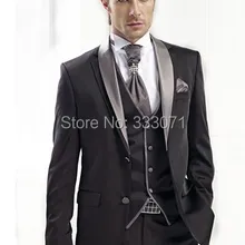 Лидер продаж, свадебные костюмы на двух пуговицах, смокинг жениха, сценический концертный наряд(куртка+ брюки+ жилет+ галстук