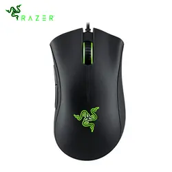 Оригинальная игровая мышь razer DeathAdder Essential Ergonomic Professional-grade 6400 dpi оптический датчик геймера для компьютера ноутбука