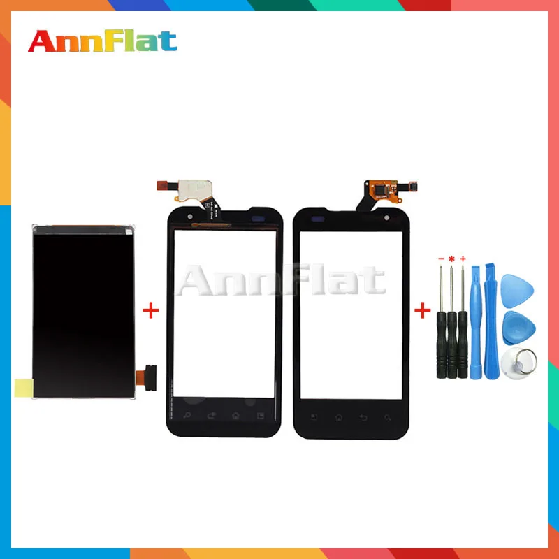 

High Quality 4.0" For LG Optimus Speed Optimus 2X G2X P990 Lcd Display Screen + Touch Screen Digitizer Sensor + Tools