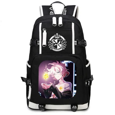 Рюкзак Danganronpa monokuma нейлоновая школьная сумка для косплея Komaeda Nagito Hinata Hajime|nylon school