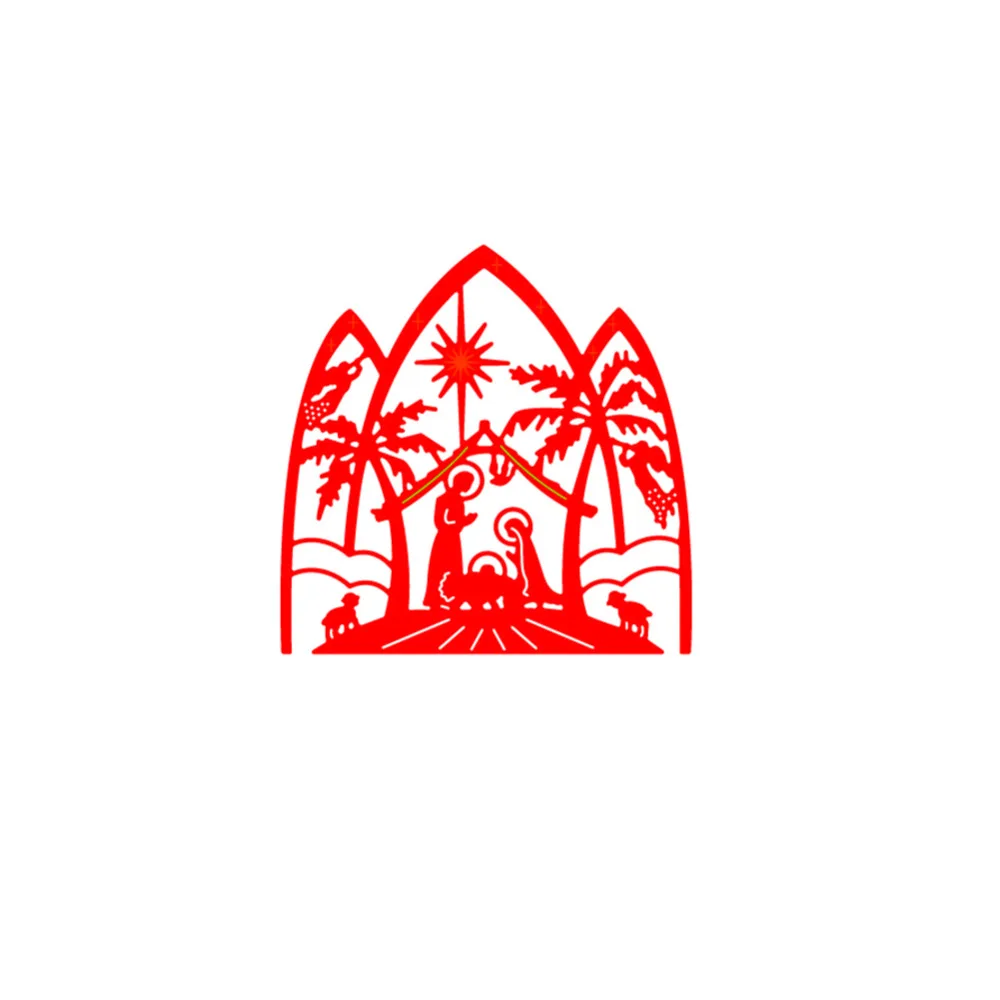 

Fashion Coconut Tree Sun Nativity Simple Style Cutting Dies Embossing Dies Stencils DIY Scrapbooking Card Album Photo Decoration