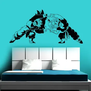 

Goku Nimbus Vinyl Wall Art Decal Dragon Ball Z Theme Wall Sticker Teen Kids Room Décor Goten Trunks Anime Wall Mural Gift AZ833