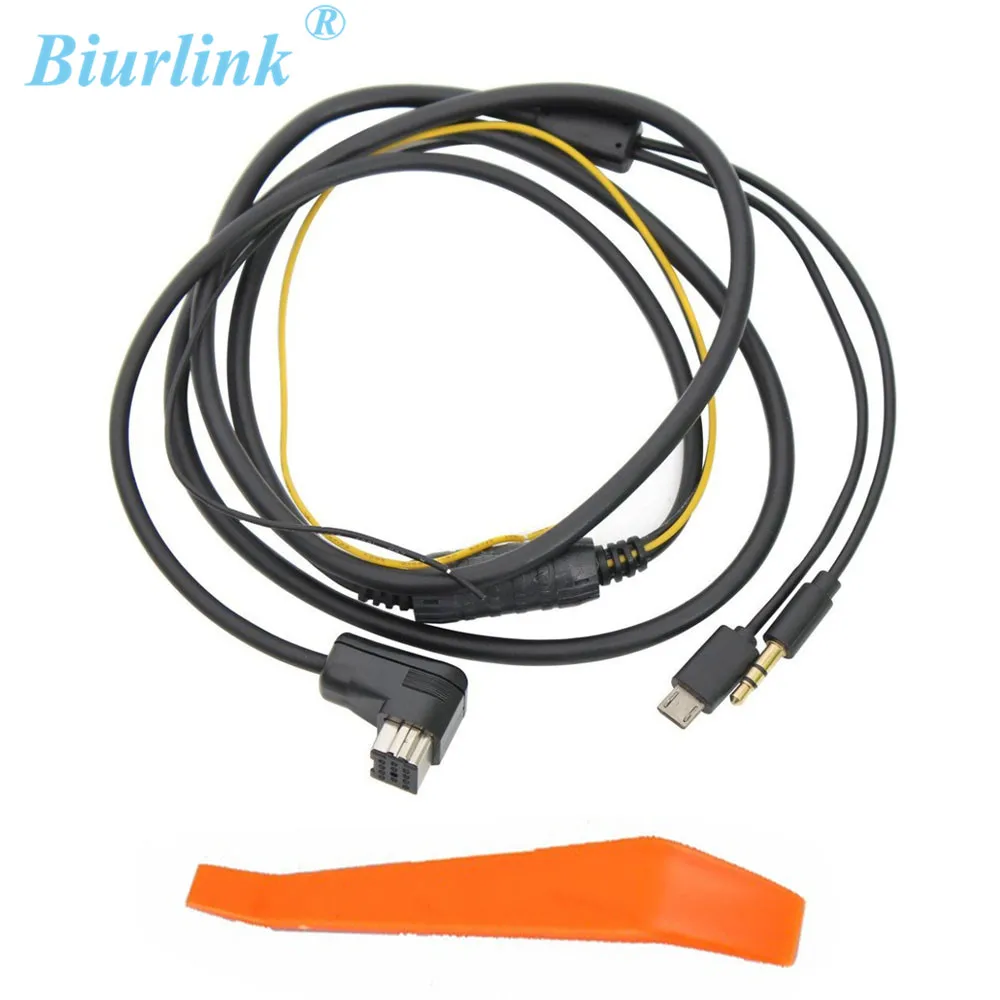 Car Stereo Aux input Cable Charging Adapter for Pioneer IP BUS for