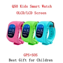 

Smartwatch for Kids Q50 GPS SOS Call Smart Wristband OLED LCD Smart Baby Watch for IOS Android Cellphone PK Q90 Drop Shipping