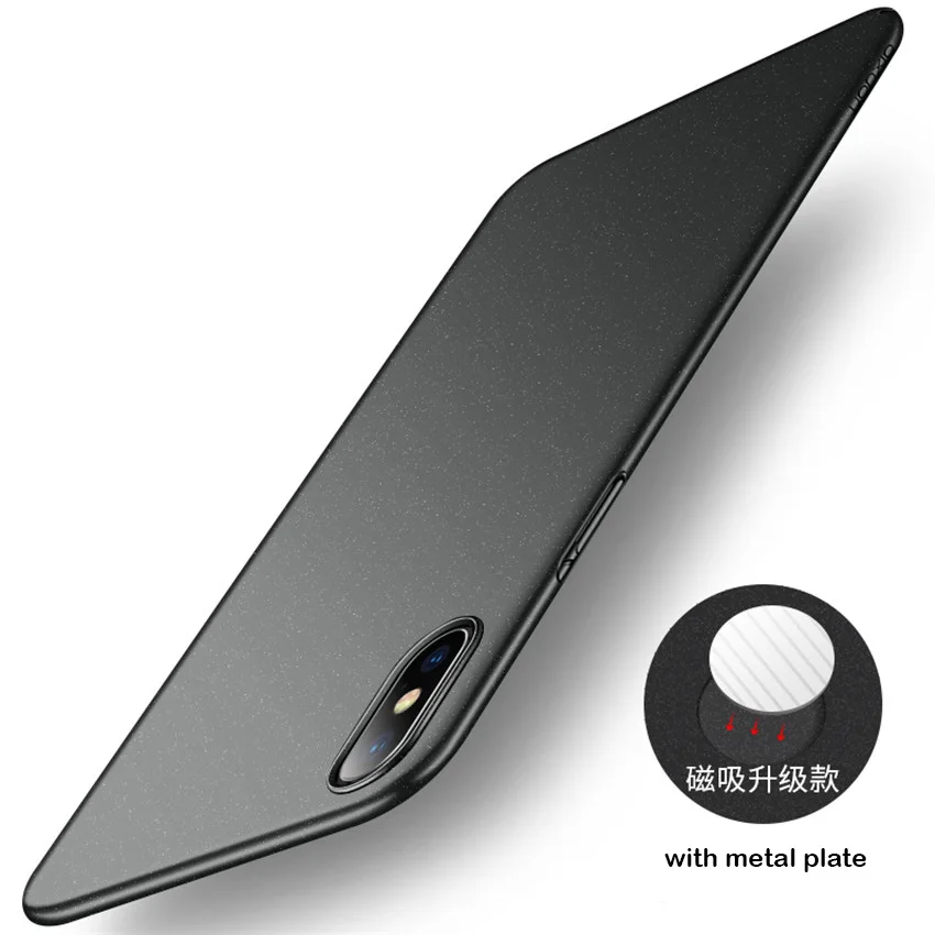 Чехол для iPhone X XS оригинальный автомобильный держатель Aixuan Магнитный чехол