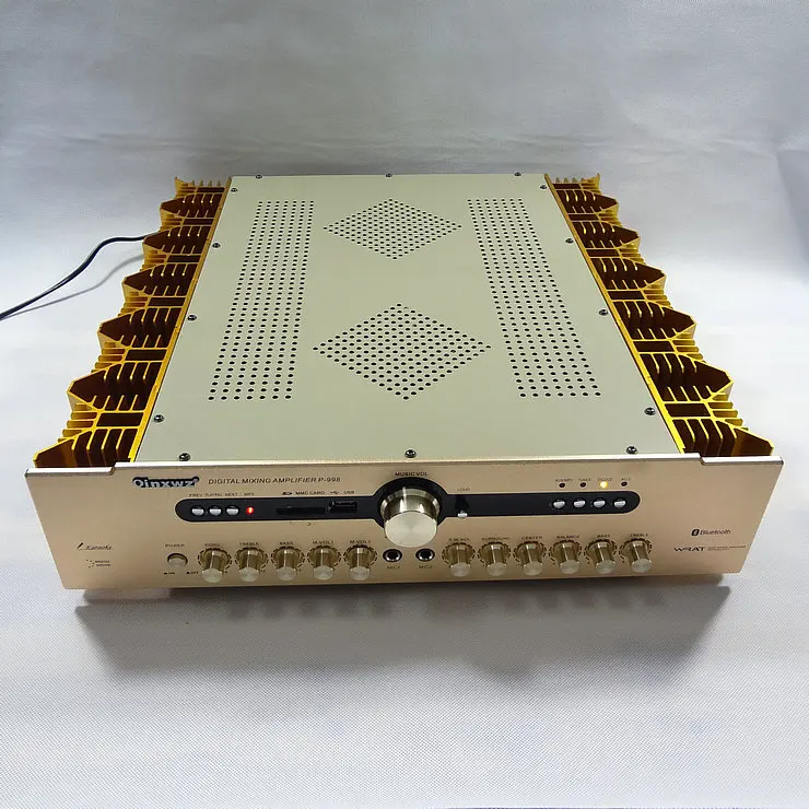 

P-998 5.1 Home Theater KTV Amplifier Independent Subwoofer Output Remote Bluetooth High Power Amplifier