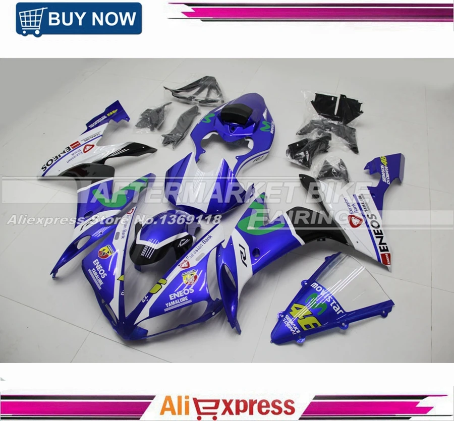 

Motorcycle Injection Fairing Bodywork YZF R1 04 05 06 For Yamaha MotoGP 2004 2005 2006 Fairings Movistar