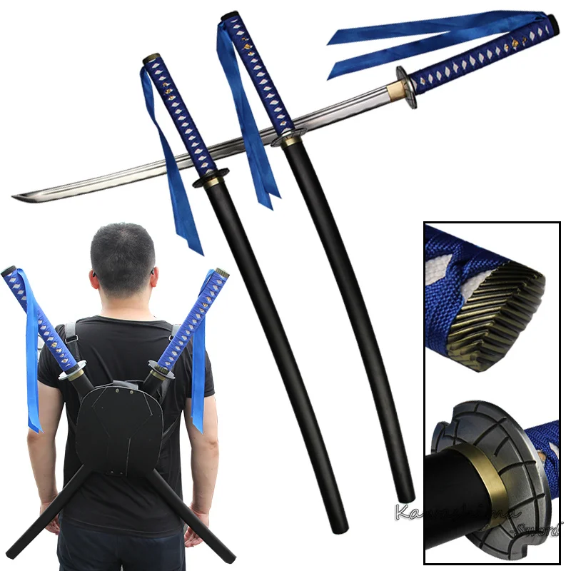 Hand Twin Katana Samurai Sword For Movie Turtle Ninja 1045