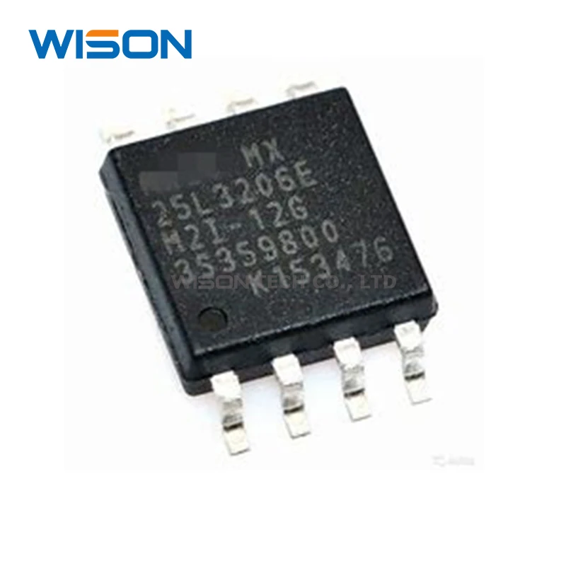 10 шт./лот MX25L3206EM2I 12G SOP 8 MX25L3206 25L3206E 25L3206 CMOS серийный флэш Новый оригинал|Запчасти для