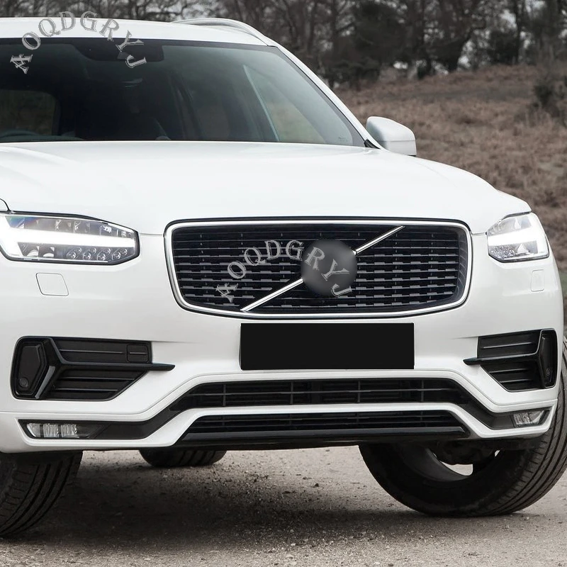 Автомобильный Стайлинг для volvo XC90- спортивный стиль передняя решетка бампера Гриль Крышка преобразования kit1 шт