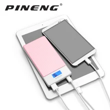 Pineng Power Bank 10000mAh External Battery Mobile Charger PN-993 QC3.0 Quick Charger with Type-C Port USB Powerbank