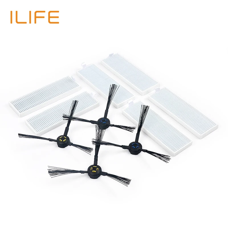 

ILIFE A7 A9s 10 PCS Filters pack Replacement Kits for Robot Vacuum PX-F030