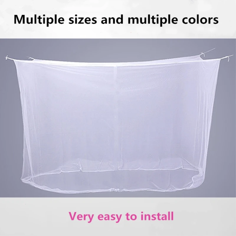 

Household practical mosquito net installation convenient multi-color single door camping mosquito net