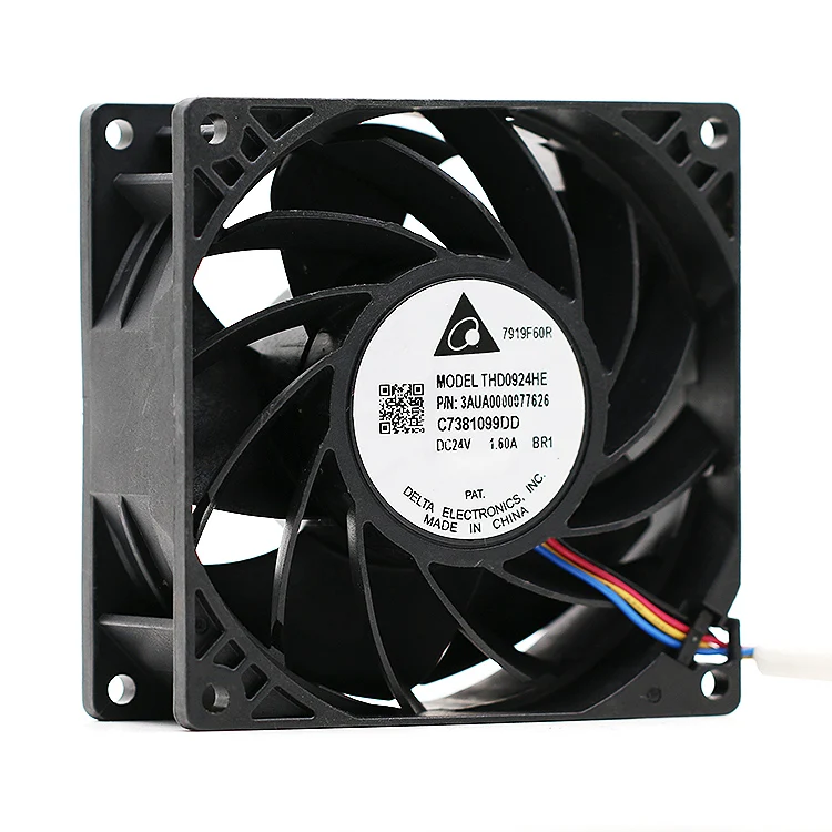 ventilador de refrigeração delta dc inversor de fios para servidor