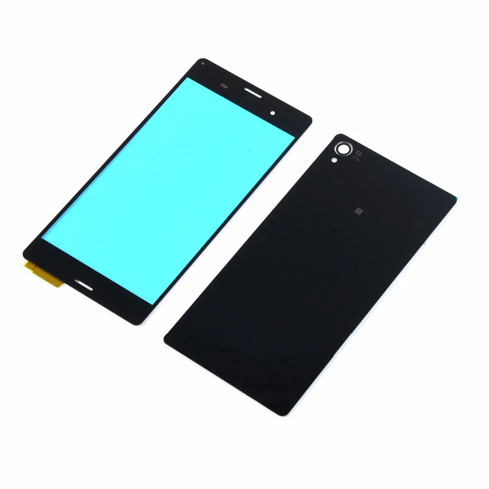 Z3 Корпус стеклянная задняя крышка батарейного отсека для SONY D6653 D6633 L55T L55U