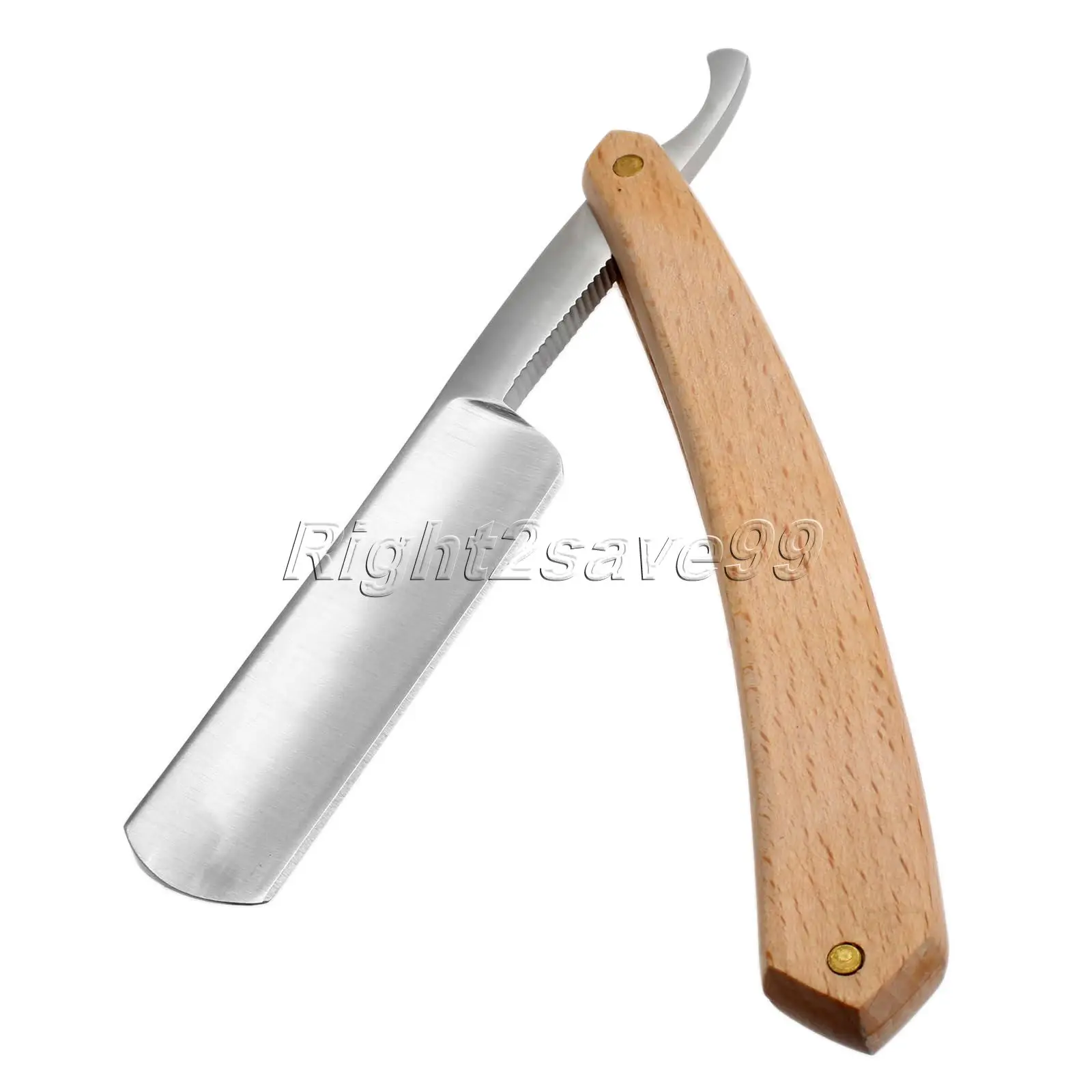1 шт. высококачественный парикмахерский бритвенный складной бритвенный нож Navalha складной нож лезвие из нержавеющей стали с деревянной ручкой
