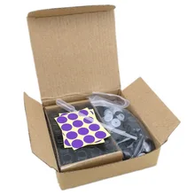 24 шт DIY Набор эфирных масел 2 мл 5/8 драмов маленькие янтарные стеклянные бутылки флаконы с отверстием редуктор и черная крышка пустая этикетка в комплекте