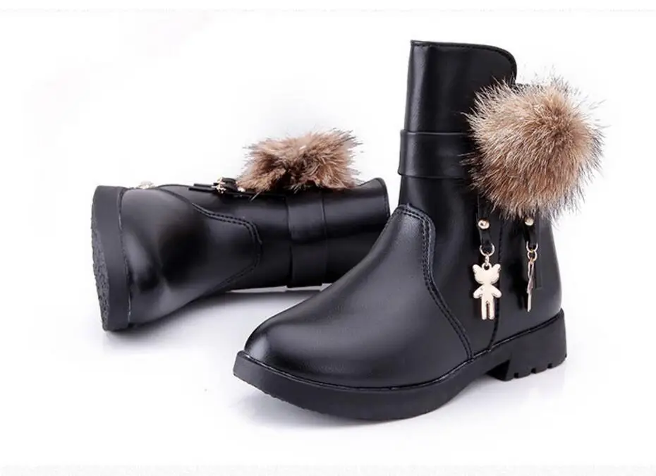 Girls high heel boots-22