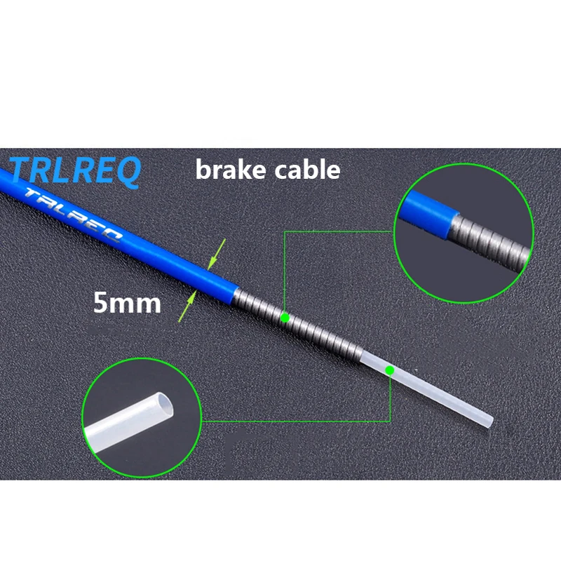 5 цветов 3 метра горные велосипеды дисковые 5 мм Тормозная кабельная линия/4 мм derailluer тормозной кабель дорожный велосипед наборы комплект