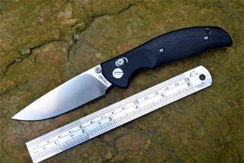 

JIN02 Knife YSTART Flipper Pocket Knives D2 Folding Blade Axis System G10 handle black orange green and khaki Camping Tools