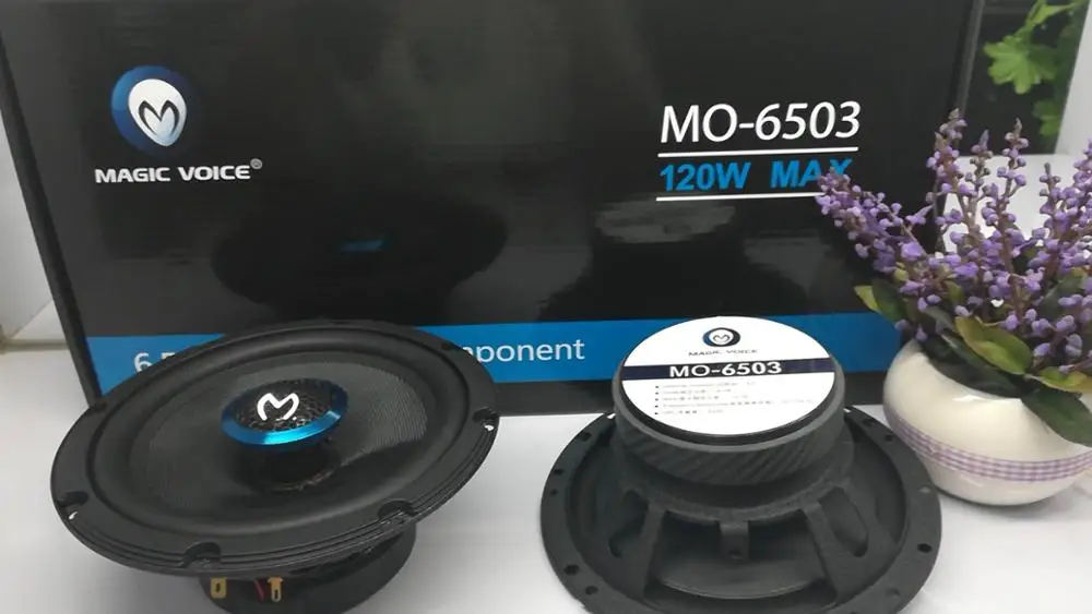 2 pieces new arrival 4OHM 2-Way 6.5 inch Car Coaxial Speakers for universal car Car Audio Stereo HiFi Music Speaker