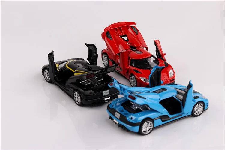 1/32 Diecasts& игрушечные транспортные средства Koenigsegg супер модель автомобиля со звуком и светильник коллекция автомобиля игрушки для мальчика Детский подарок brinquedos