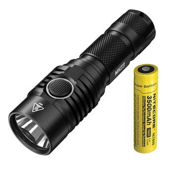 

NITECORE MH23 Rechargeable Flashlight CREE XHP35 HD max 1800 lumen beam throw 294 meter tactical torch + 18650 3500mAh battery