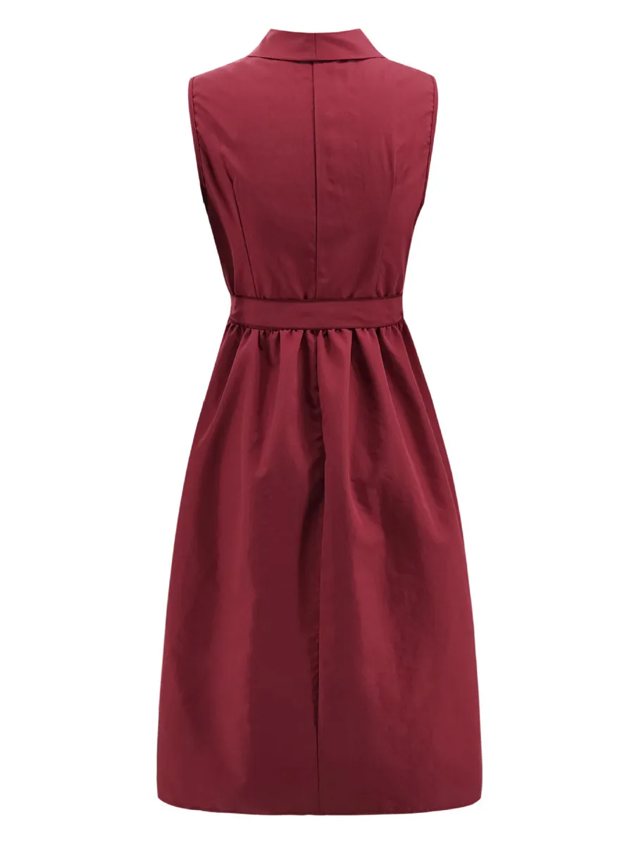 Gladiolus Deep V Neck Sexy Summer Dress Women Sleeveless Tunic Big Swing Vintage Women Dress 2019 Spring Elegant Party Dresses (23)