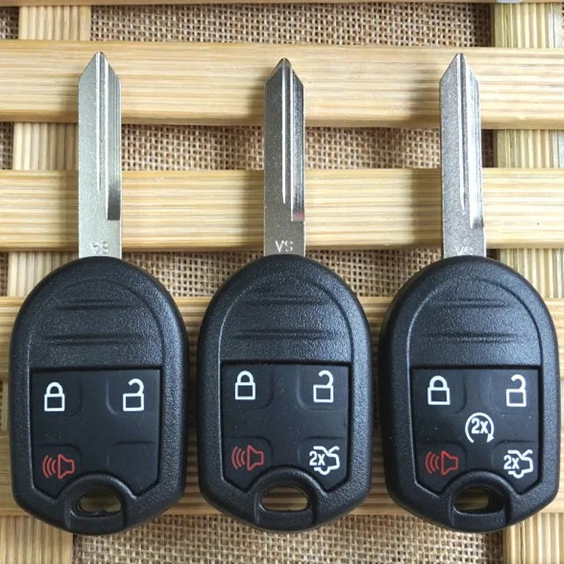 DAKATU Замена Uncut Клинок удаленный ключевой Shell для Ford Edge Raptor 3/4/5 кнопок заготовок случае ключ