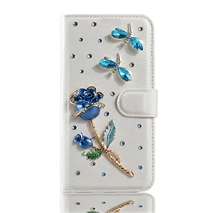 Blue Rose+Dragonfly