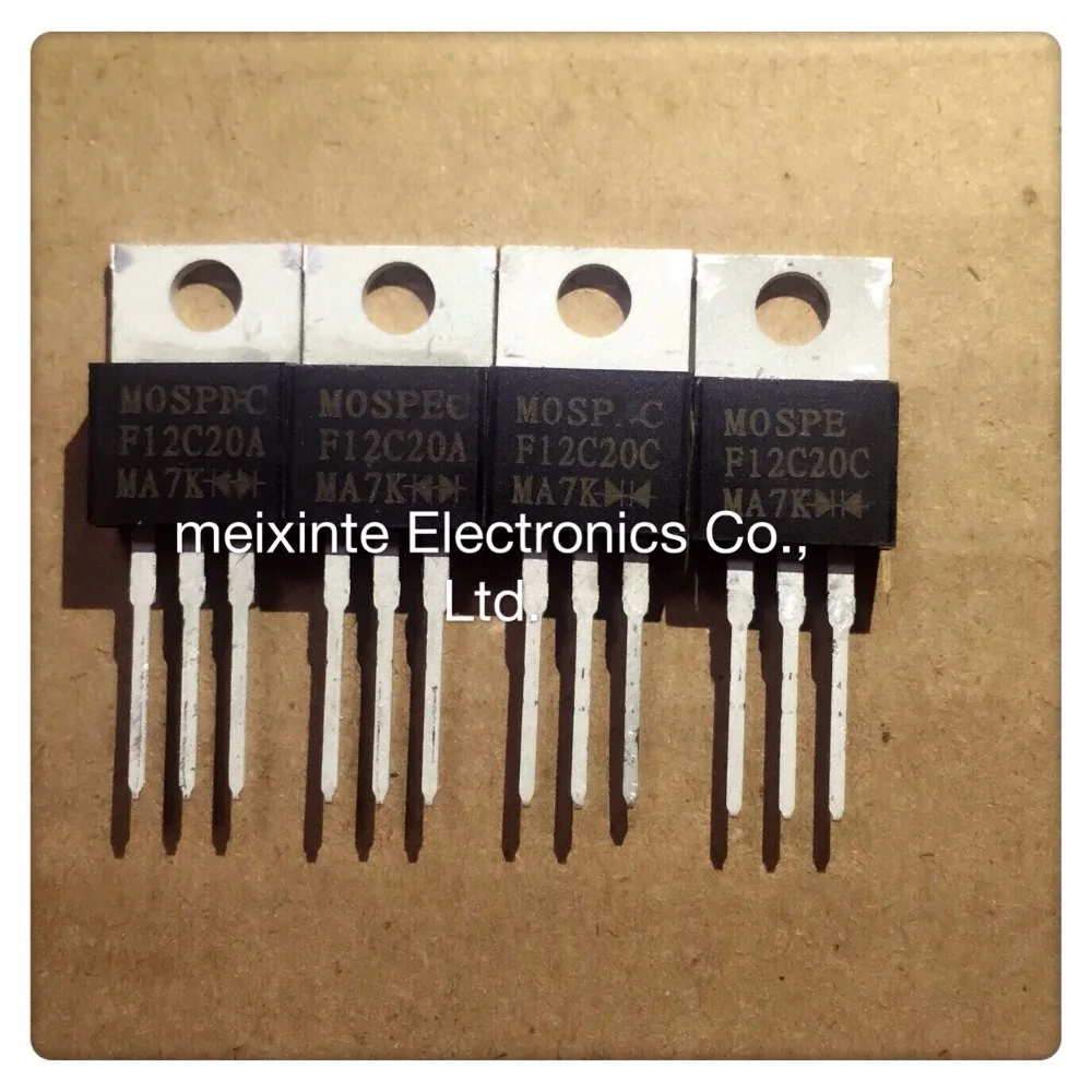 Free shipping 30pcs/lot Fast recovery diode MOSPEC F12C20C with F12C20A ...